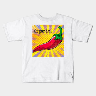 Organic Chili Pepper Kids T-Shirt